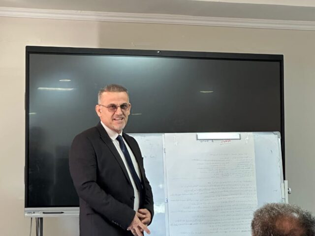 نوێنەری کۆلیژی پزشکی ڤێتەرنەری و سەرۆکی لیژنەی دەرونی وکۆمەڵایەتی بەشداریکرد لە ۆرکشۆپێک لە سەنتەری ڕۆشەنبیری